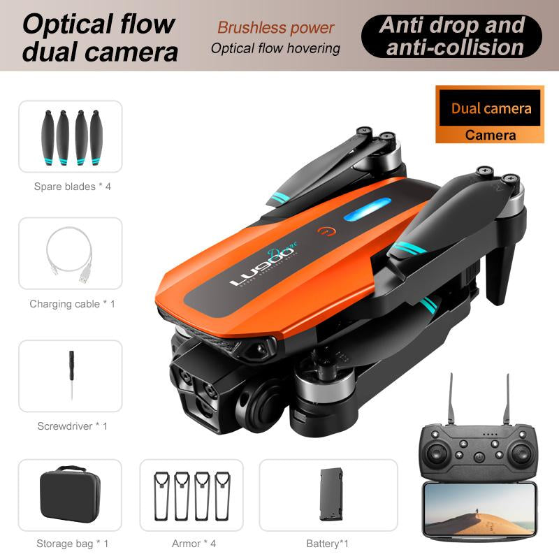 YCMDCGIE LU900 Drone with Dual HD Cameras Gesture Control Foldable Design Rechargeable Battery Wifi FPV Live Video Ideal for Vlogging Perfect Gift for Boys and Girls